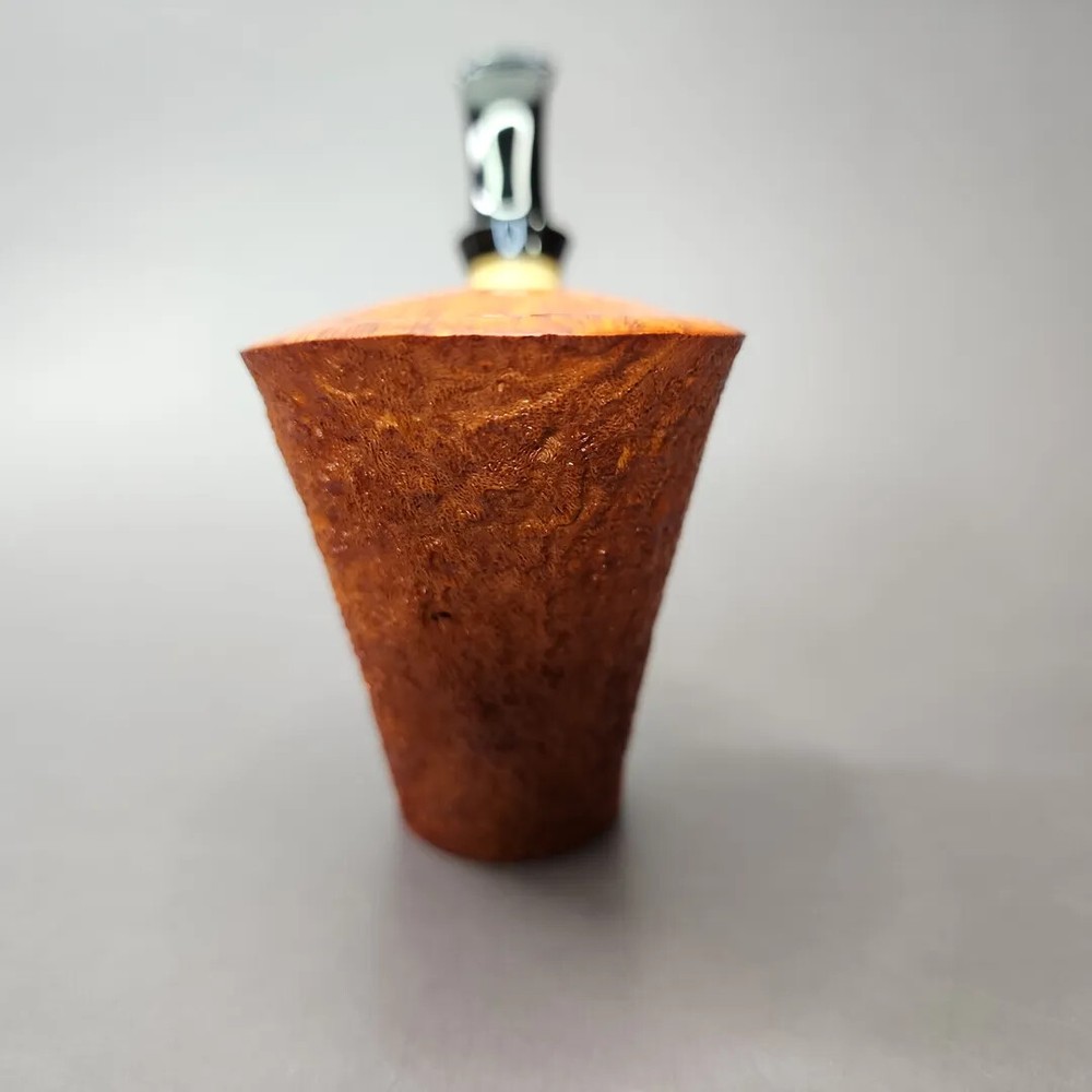 Xin Li Sandblasted Cherrywood Handmade Briar Pipe, New