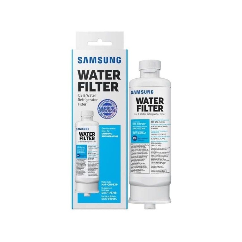 Samsung HAF-QIN/EXP DA97-17376B Ice & Water Filter 6 Month 300 Gal NSF