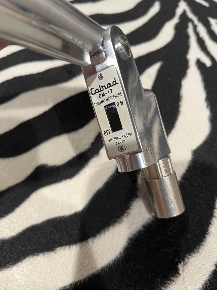 Calrad DM-17 Dynamic Microphone Seemingly Modified WORKING