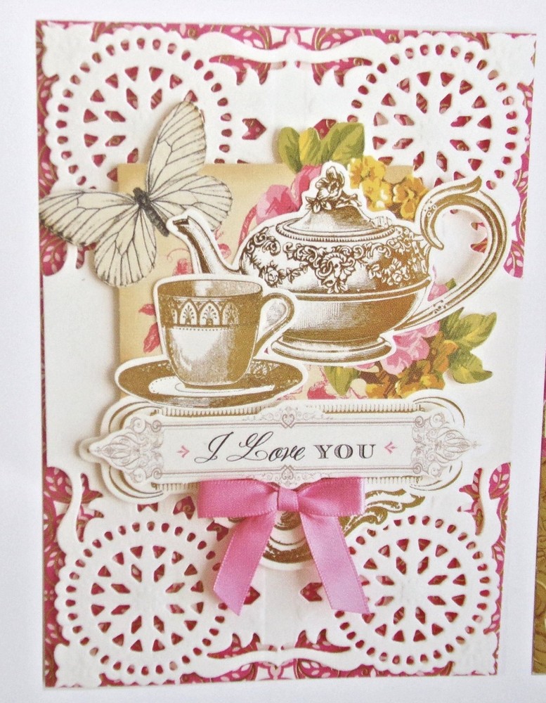 Corner Dies Cut & Emboss half Circle Design New Anna Griffin