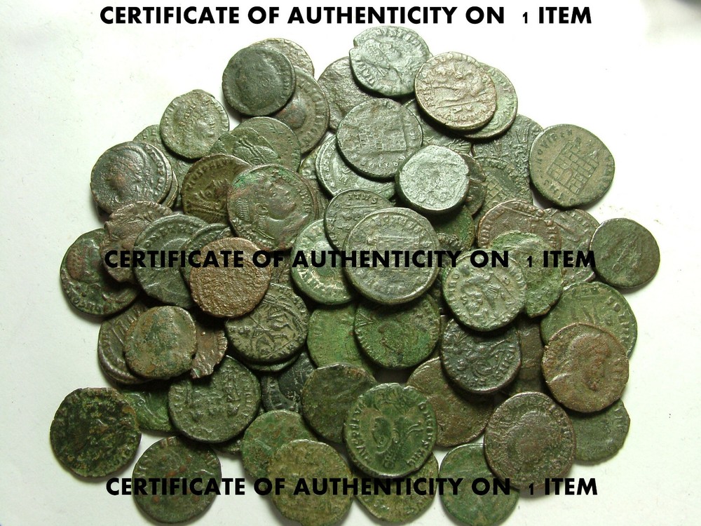 Certificate of authenticity service on one ancient item