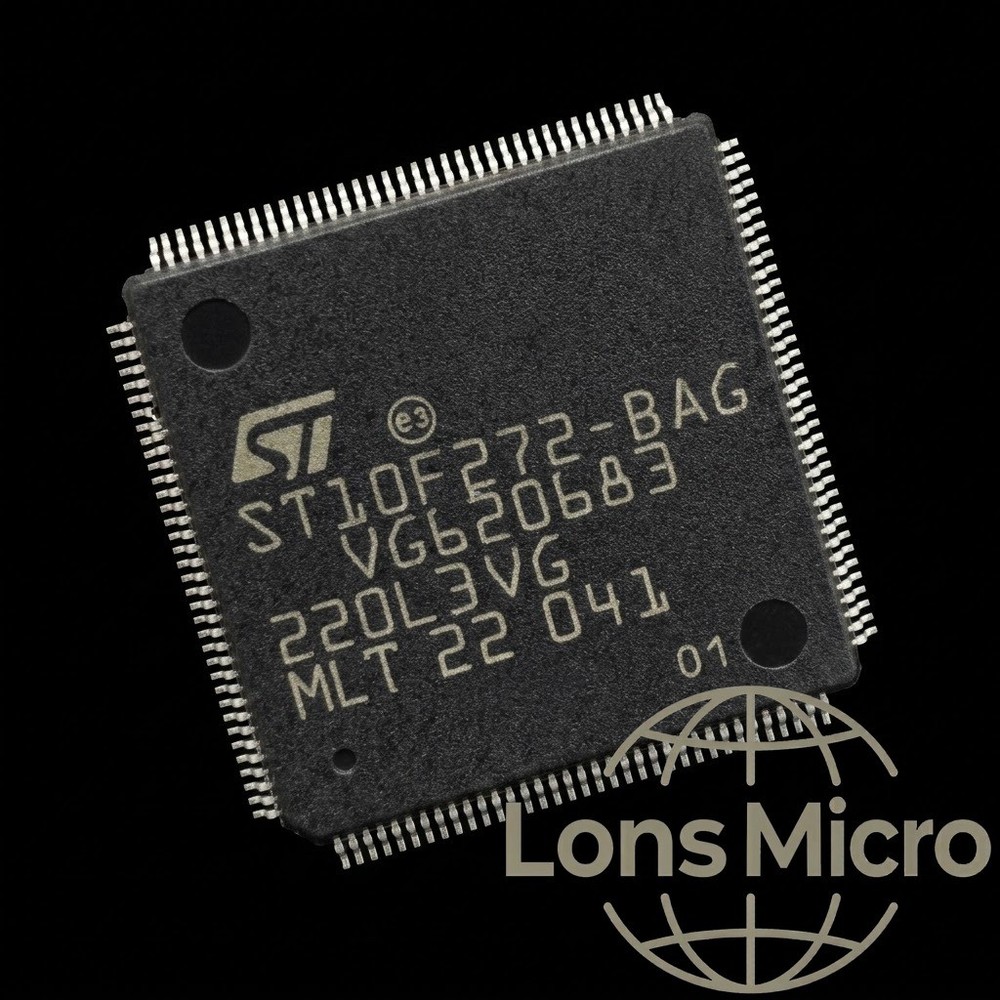 1PC ST10F272-BAG Encapsulation:QFP #sub/95