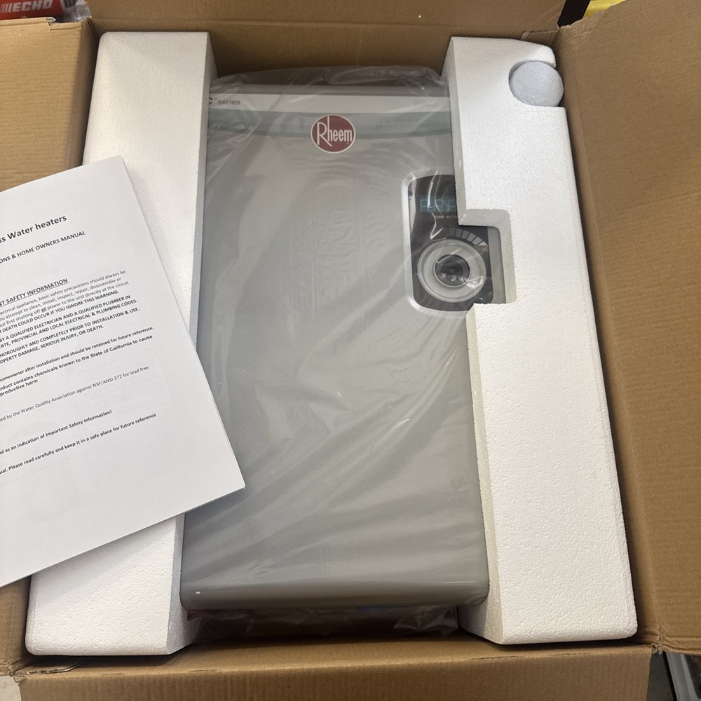 RHEEM RTEX-18 PROFFESIONAL Tankless Instant Electric Water Heater 240VAC, 18Kw