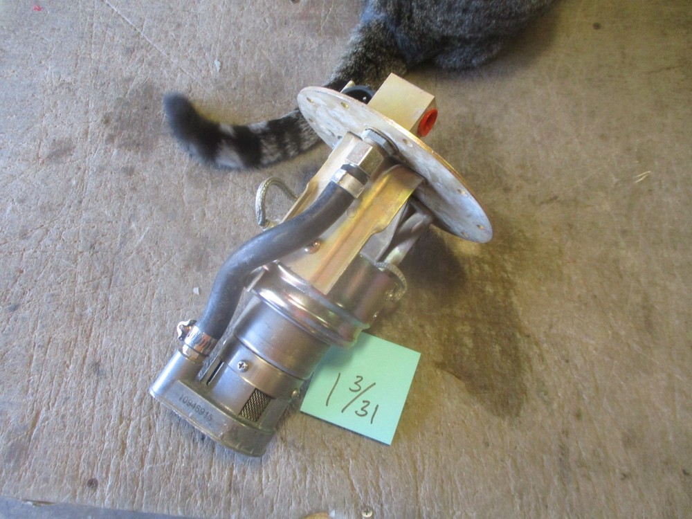 NOS Olympic Model 558 Electric Fuel Pump 24v in 9" Fuel Cell Mount, M35A2 etc.