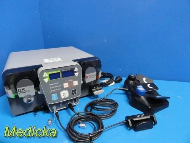 Arthroscopy Shaver & Fluid Control Console w/ Interface Cable & FootPedal ~29196