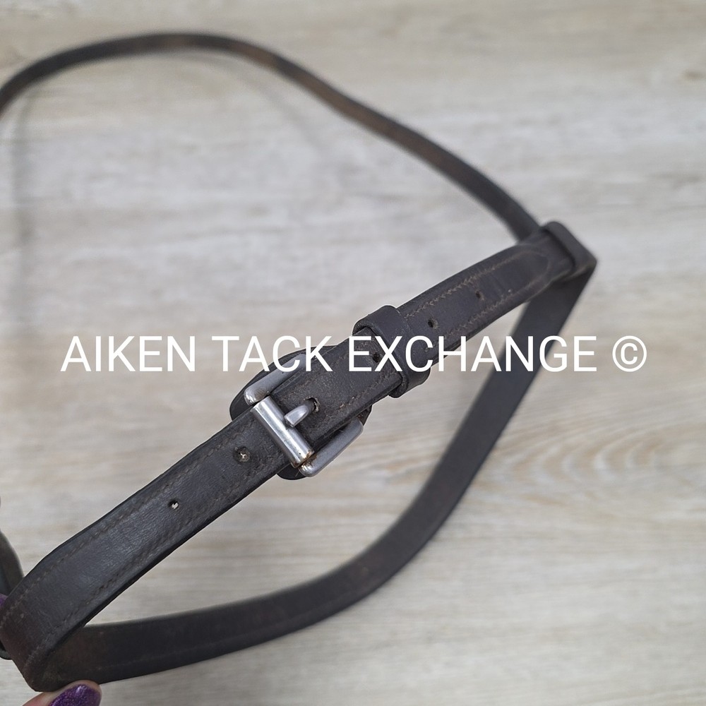 BARGAIN BUNDLE: 2 Plain Raised Nosebands, Size Full (Read Description)