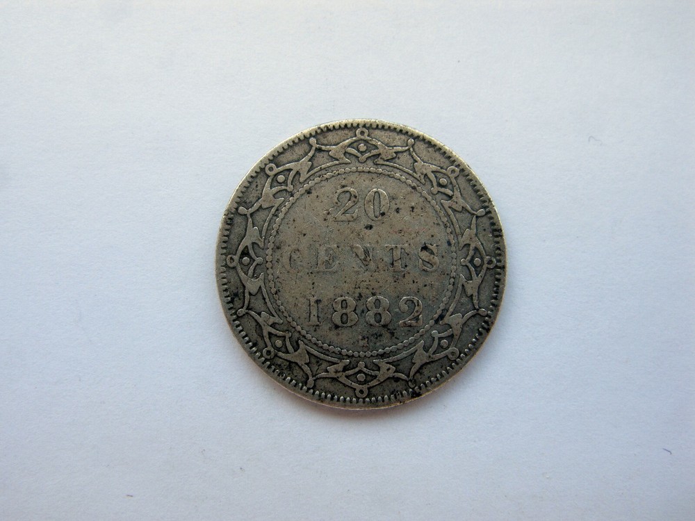 1882 Newfoundland  20 Cents