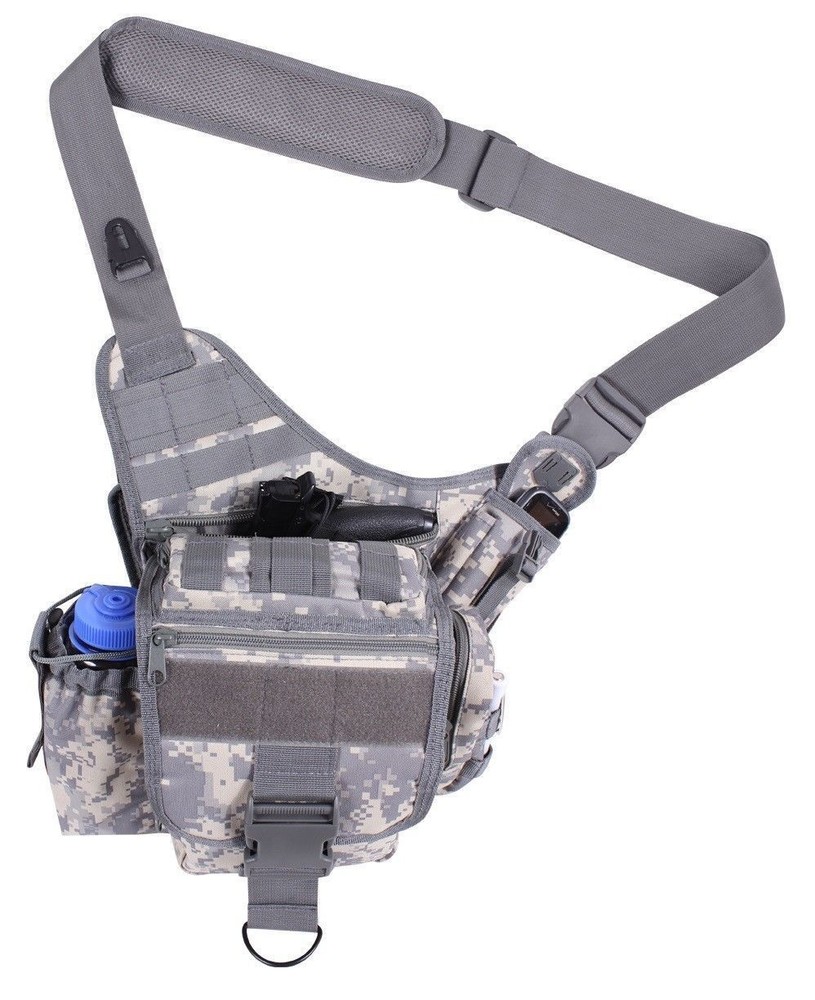 ACU Digital Camouflage Advanced MOLLE Tactical Shoulder Bag
