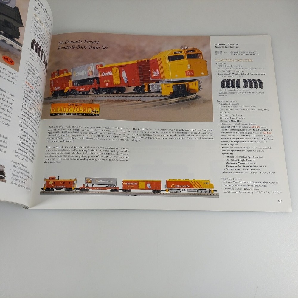 RailKing by MTH Electric Trains 2000 Volume 2 Catalog