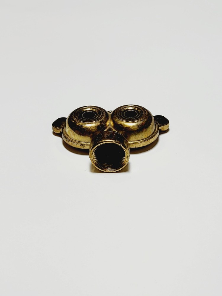 Solid brass melnor twin owl eyes sprinkler