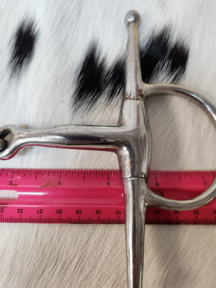 5 " FULL CHEEK SNAFFLE BIT