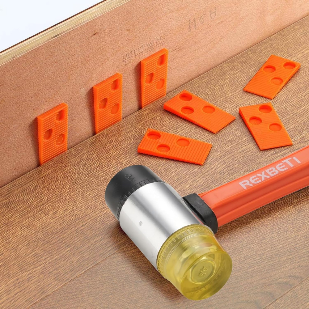 44-Piece Upgraded Laminate Wood Flooring Installation Kit with Solid Tapping Blo