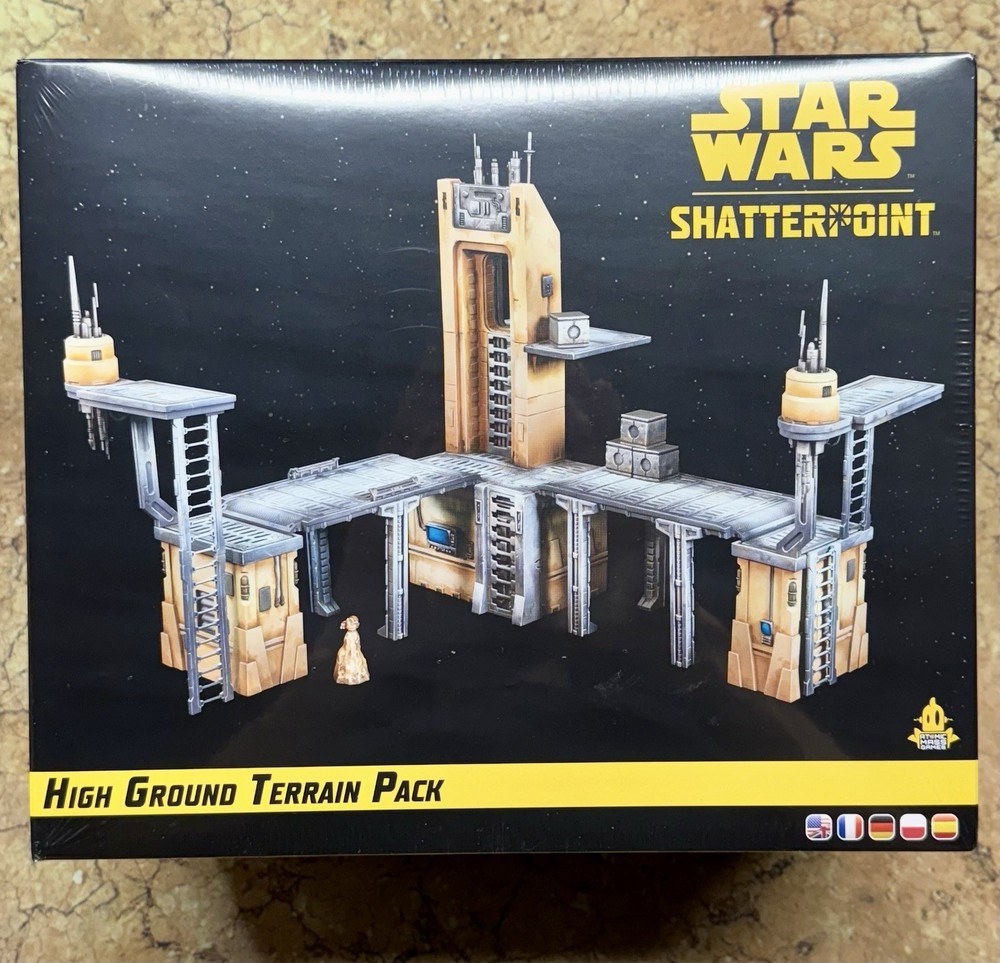 Star Wars Shatterpoint High Ground Terrain Pack – New Sealed