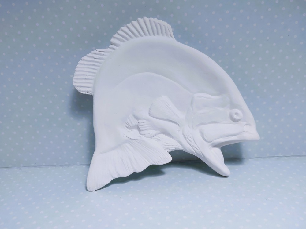 Fish  ~ Ceramic Bisque Ready to Paint