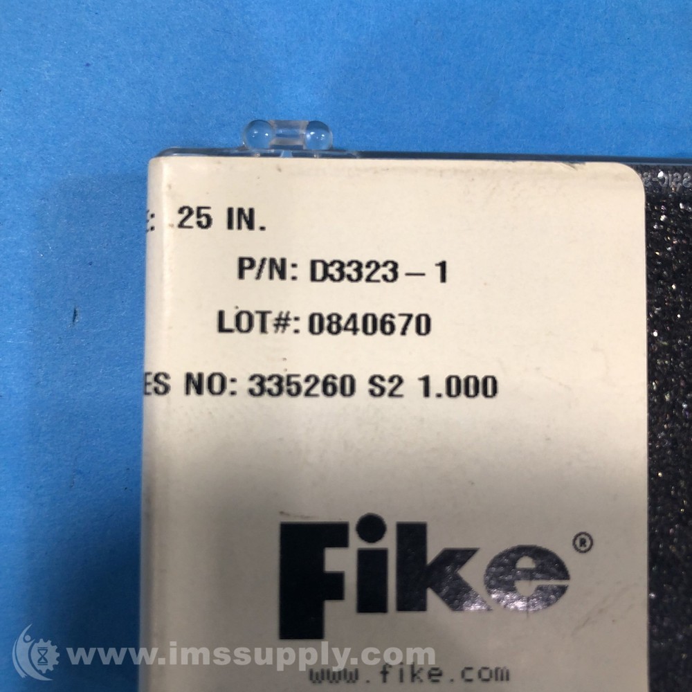 Fike D3323-1 Rupture Disc FNIP