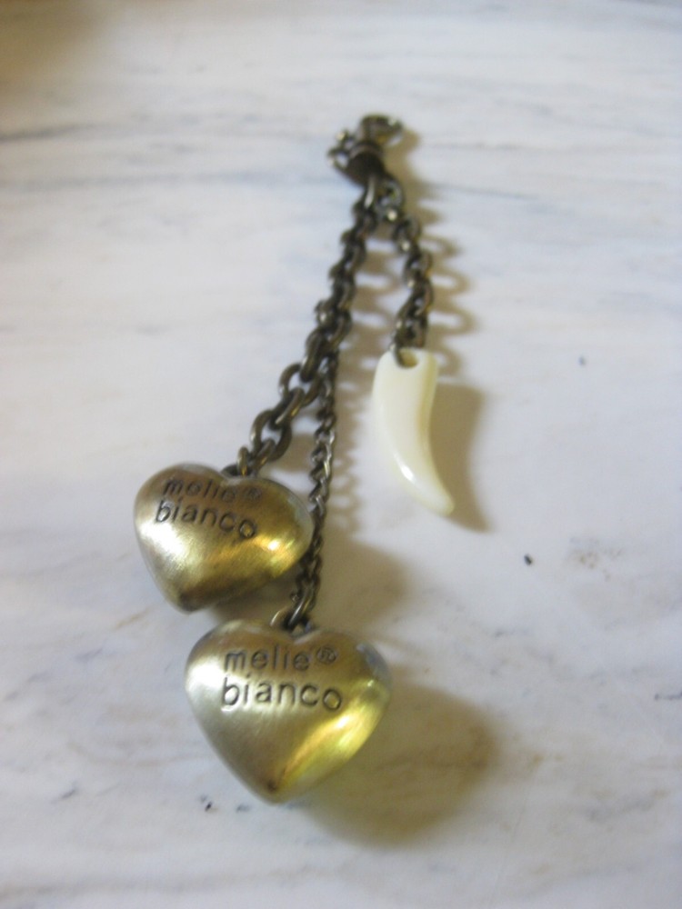 Melie Bianco Keychain hearts