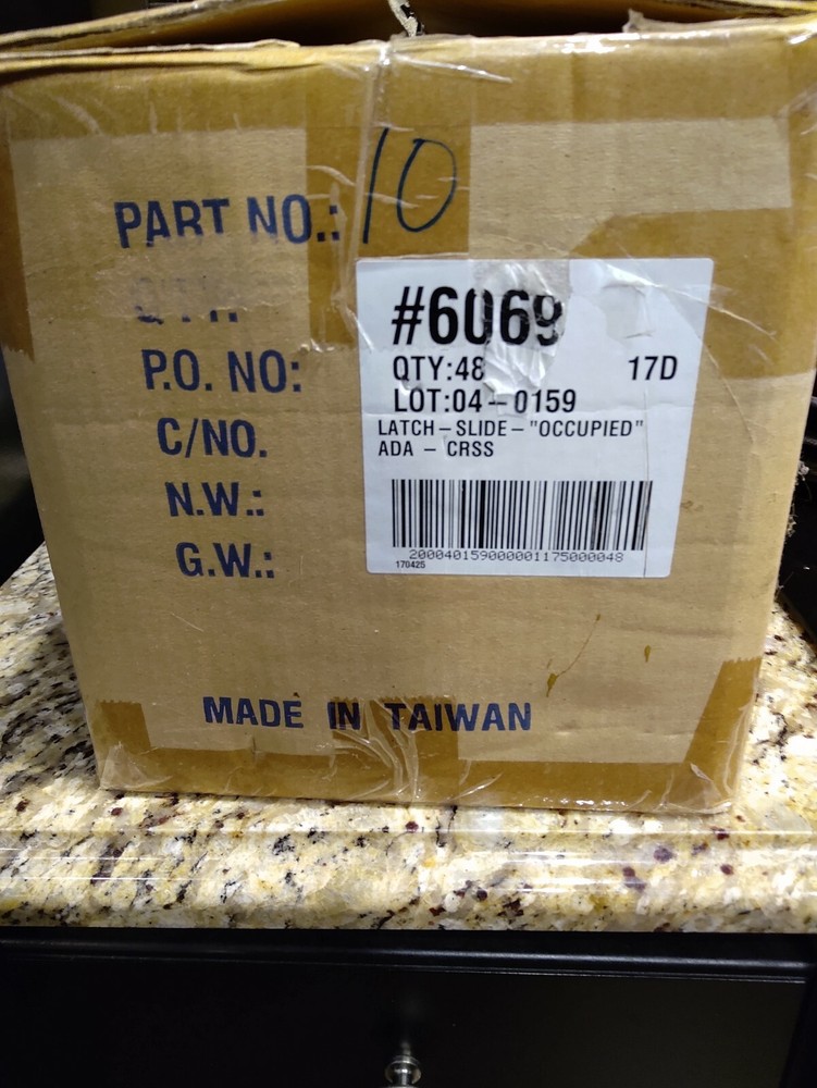 6069 LATCH-SLIDE-INDICATOR ADA