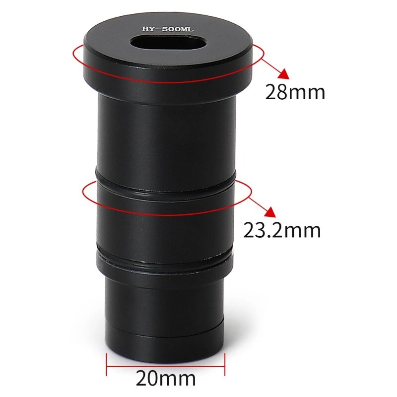 5MP Type-C USB2.0 Microscope Camera Built-in 0.5X Adapter HD Digital Eyepiece