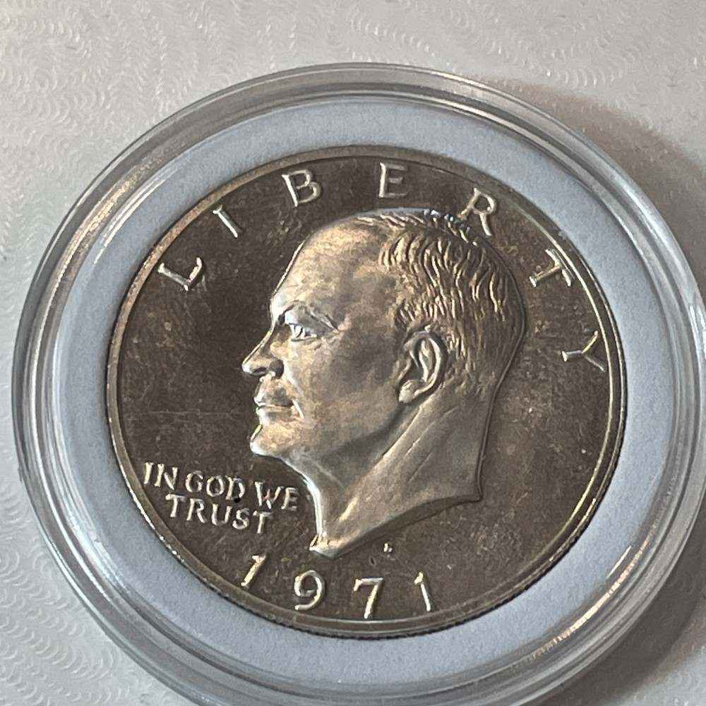 1971-S Eisenhower Dollar 40% Silver - Gem Proof