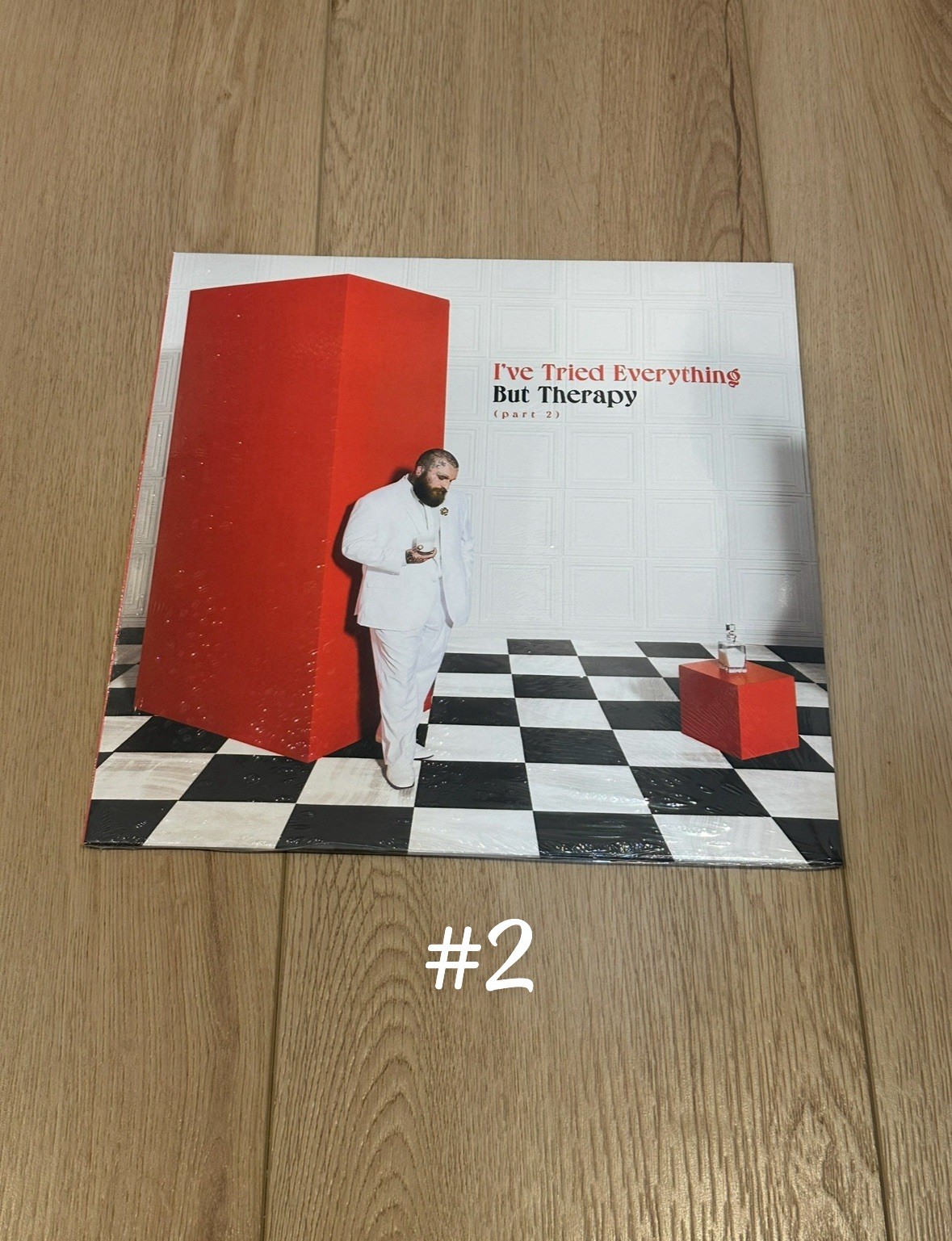 Teddy Swims-SIGNED I've Tried Everything But Therapy-Part 2-Orange Vinyl-SEALED