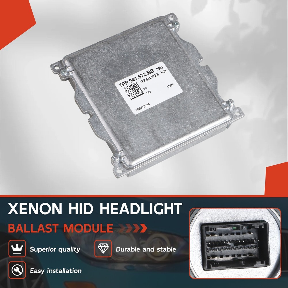 Headlight Lamp Ballast Control Module Control Unit for Porsche 911 7PP941572BB
