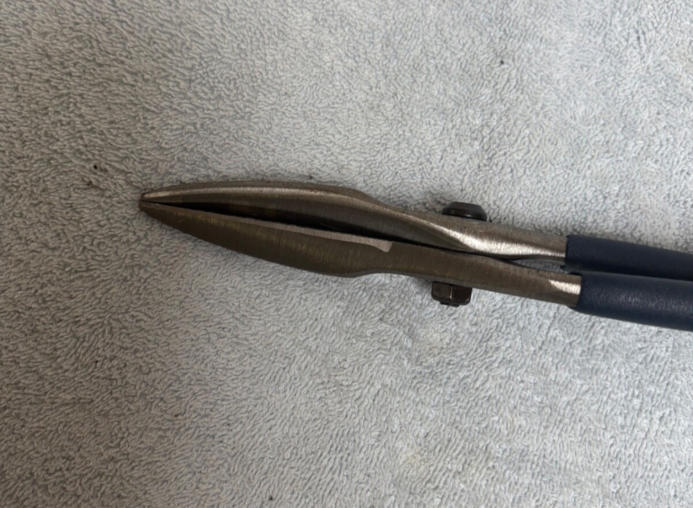 Midwest Snips 12" Tin Snips P127D USA