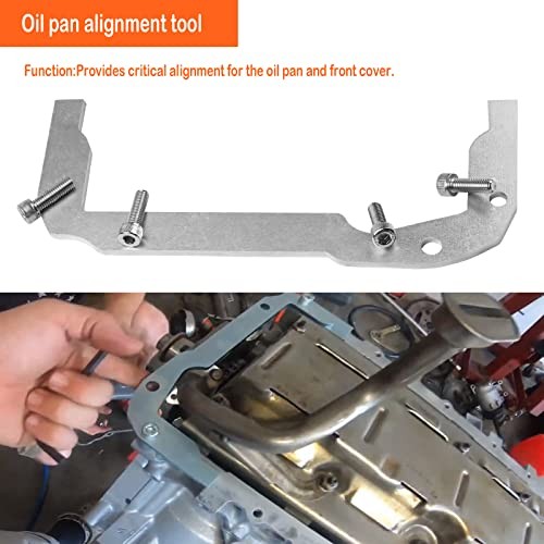 Front and Rear Cover Alignment Tool & Oil Pan Alignment Tool Kit,Fits Tool Kits