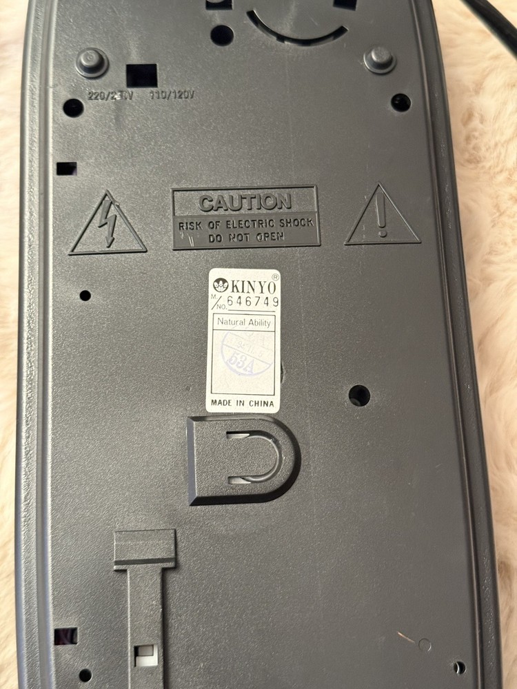 Kinyo Automatic Cassette Rewinder Working VCR Tested