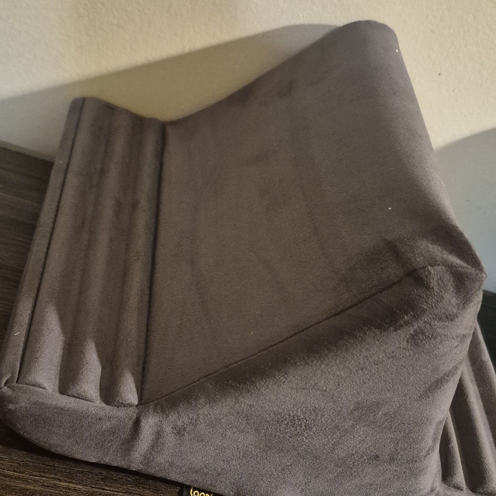 Lamicall Gray Fabric Pillow Stand for Tablets and eReaders