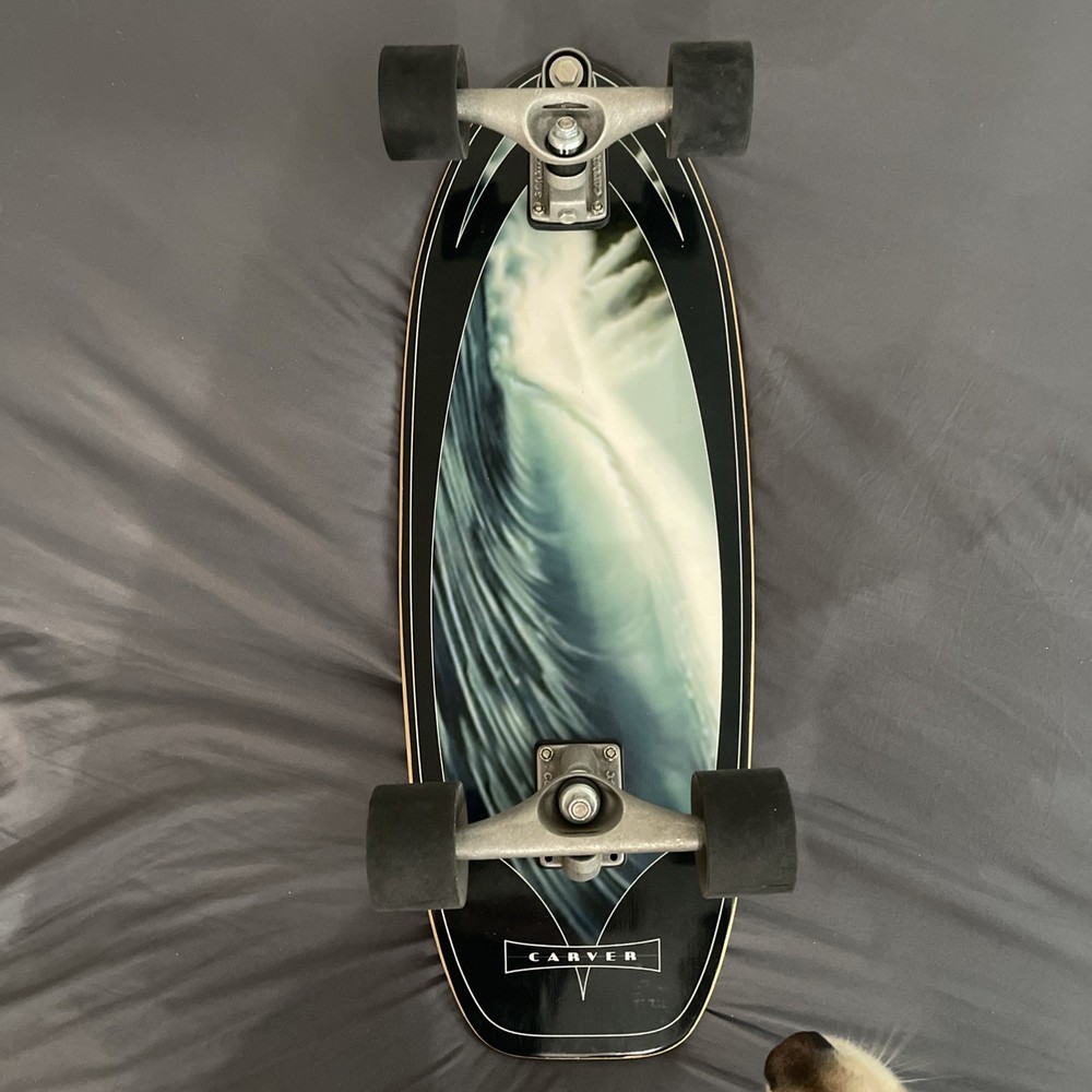Carver Super Snapper Raw Complete Skateboard