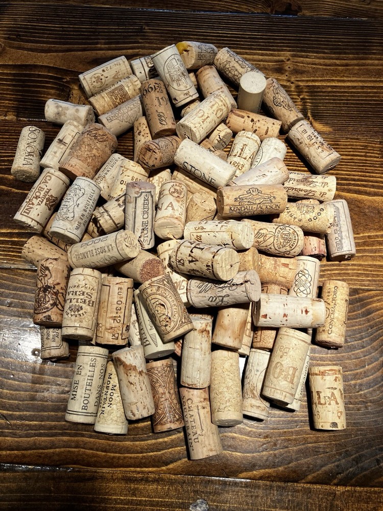 Wine Corks Lot Of 90