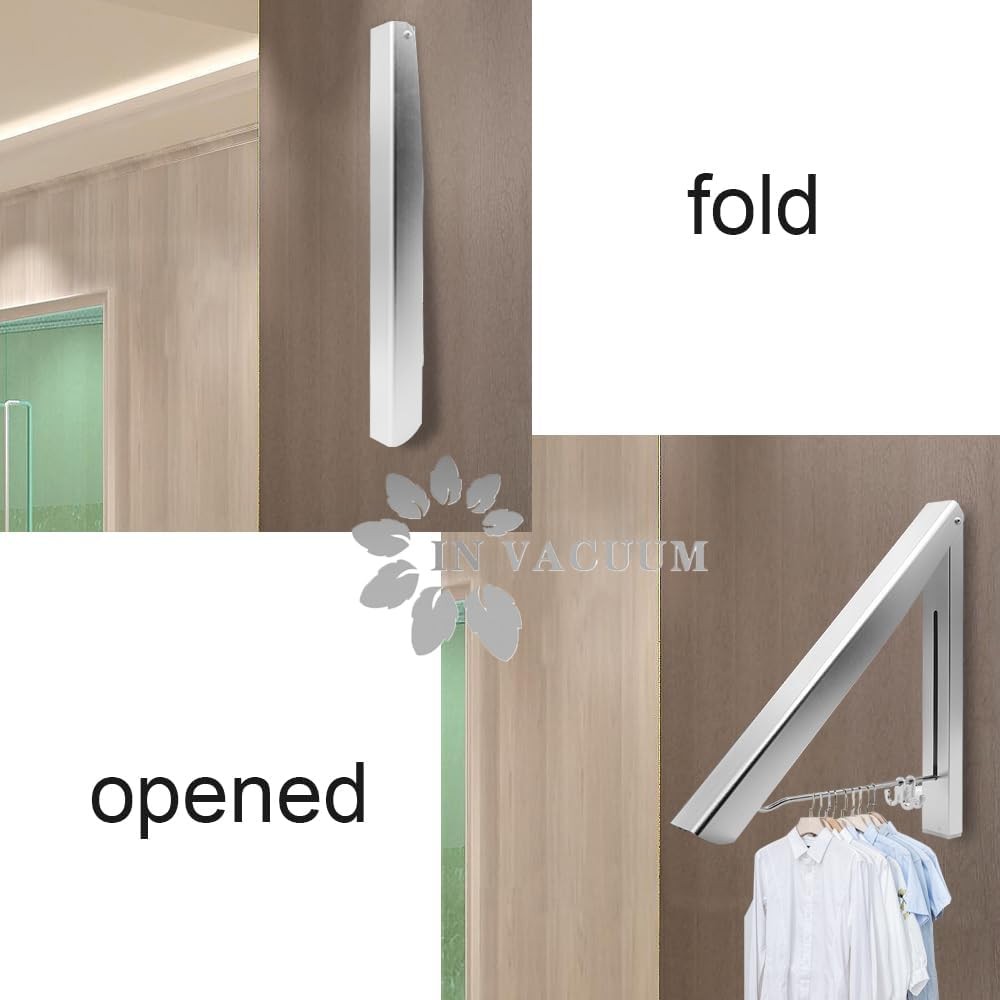 Drying Racks for Laundry Foldable Retractable Clothes Folding Indoor Aluminium