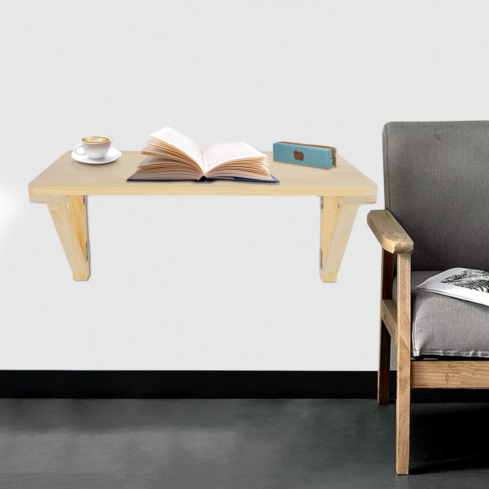 Wall-Mounted Folding Table - Space-Saving Desk for Home or Office