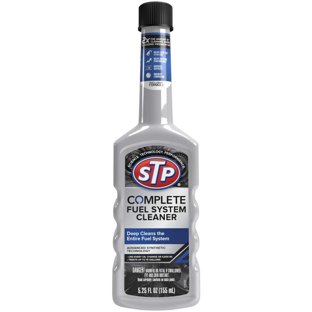 STP Complete Fuel System Cleaner, 1 Count (Pack of 1), Multicoloured