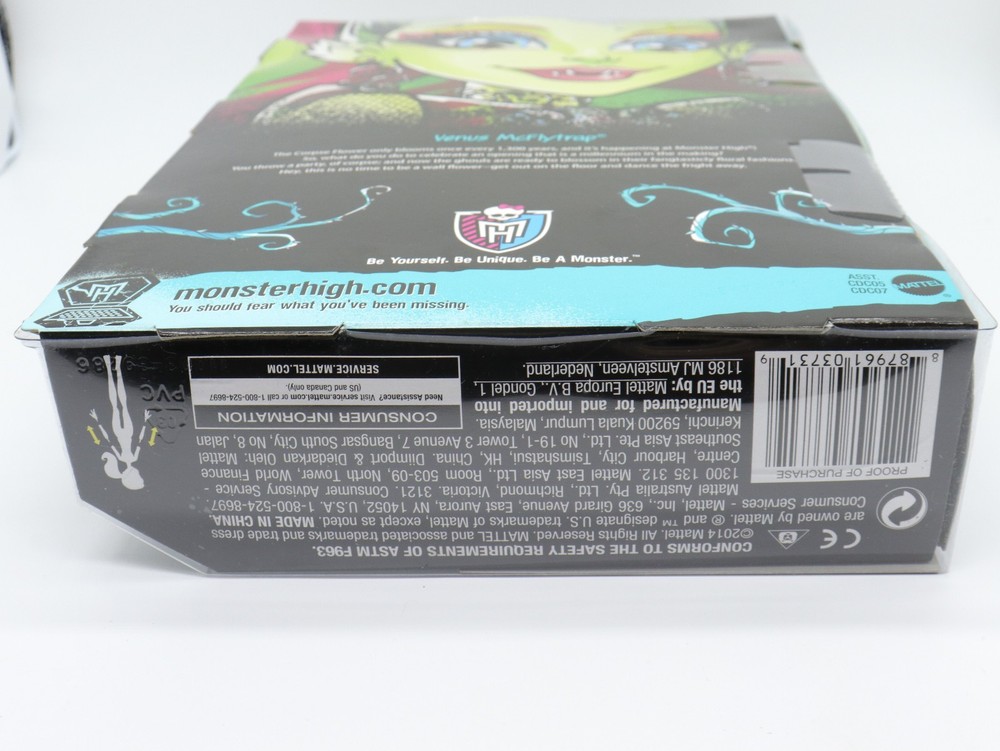 Monster High Gloom & Bloom Venus McFlytrap 2014 NIB