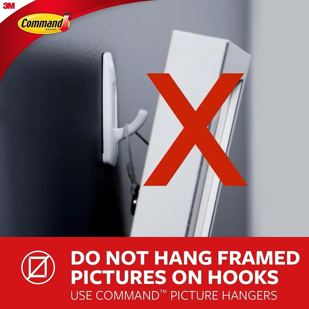 Cable Hanger 2 Hangers 2 Strips Strong Hold 1 kg