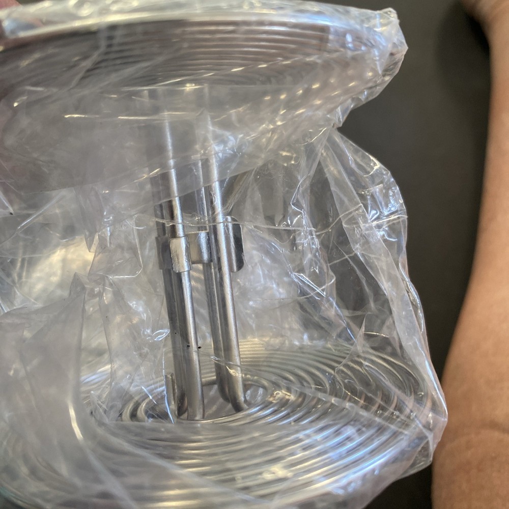 2 stainless 220 film developing reels for Medium Format film