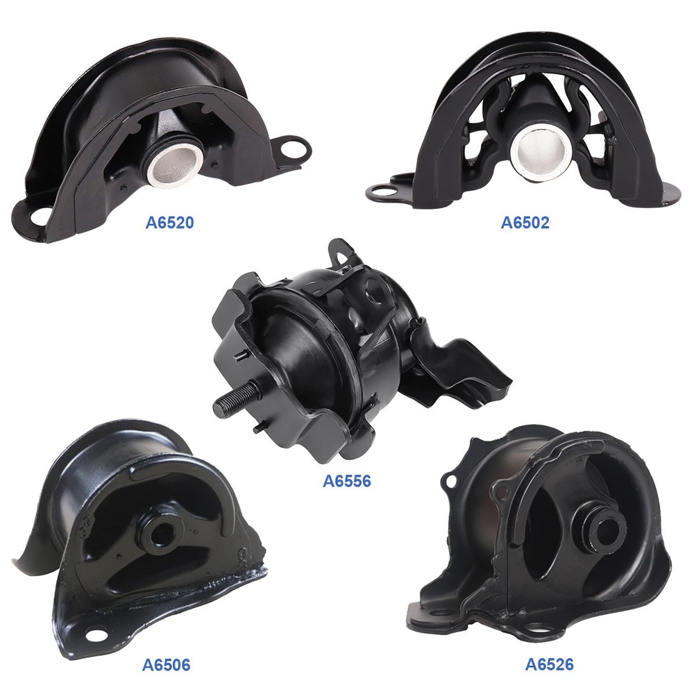 5pcs Engine Motor & Automatic Transmission Mount for Honda Civic 1996-2000 1.6L
