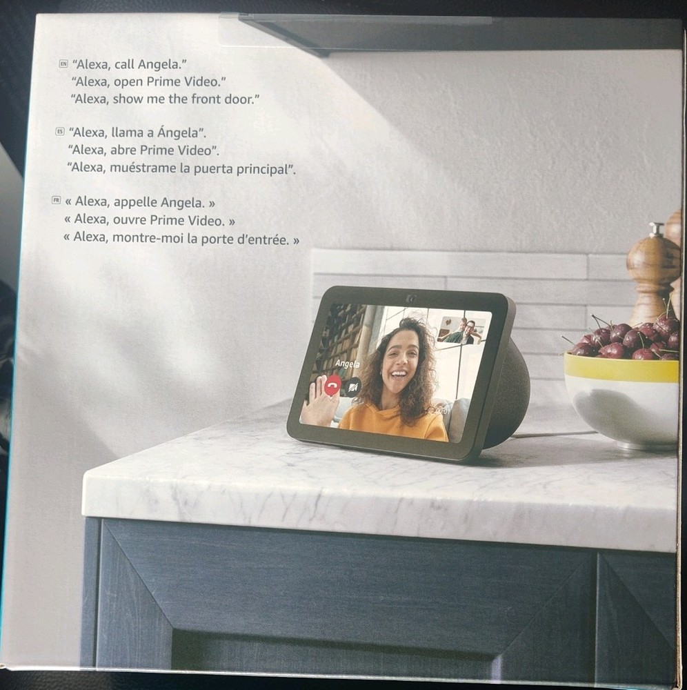 Amazon Echo Show 8 Smart Display (3rd Gen) - Charcoal Black - Sealed