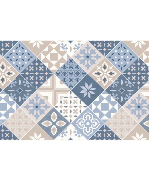 Rectangular Stainproof Plastic Tablecloth, Modern PVC Table Cover