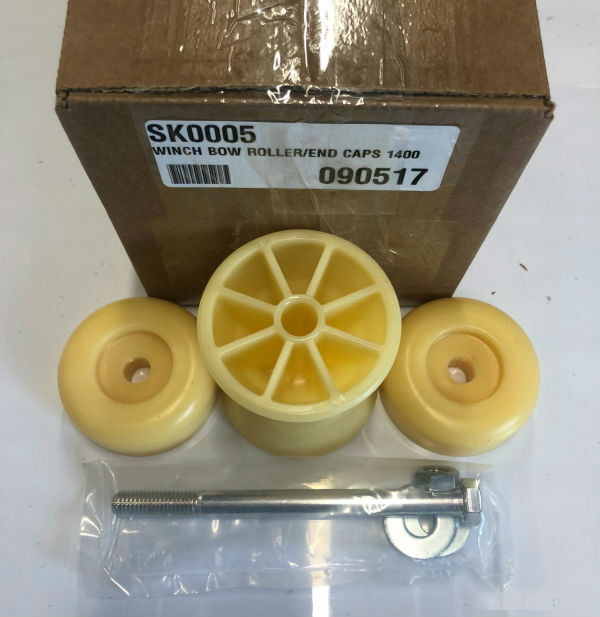 Shorelander SK0005 Winch Bow Roller Kit with End Caps