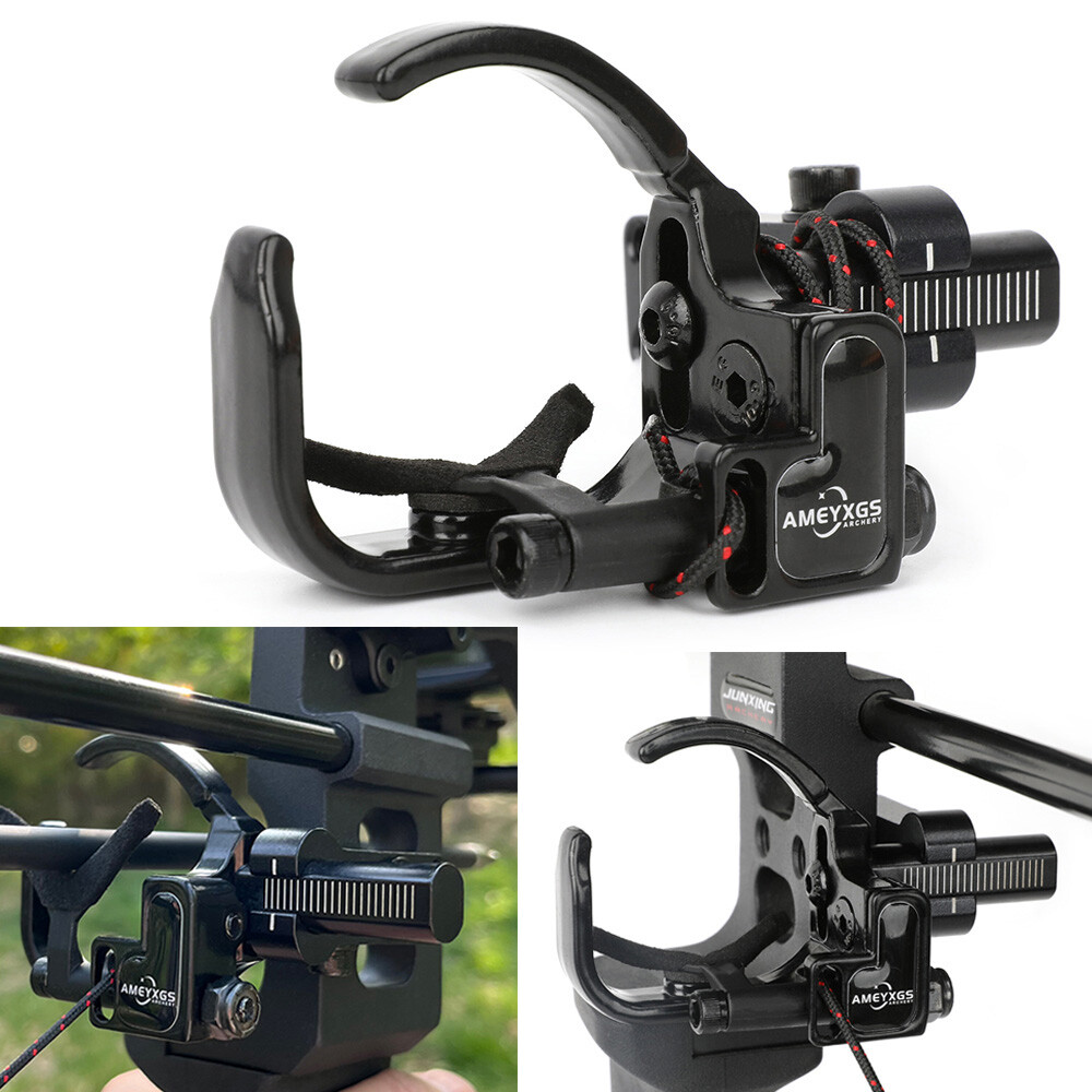 Archery Drop Away Arrow Rest Launcher Micro Adjustable Compound Bow Hunting