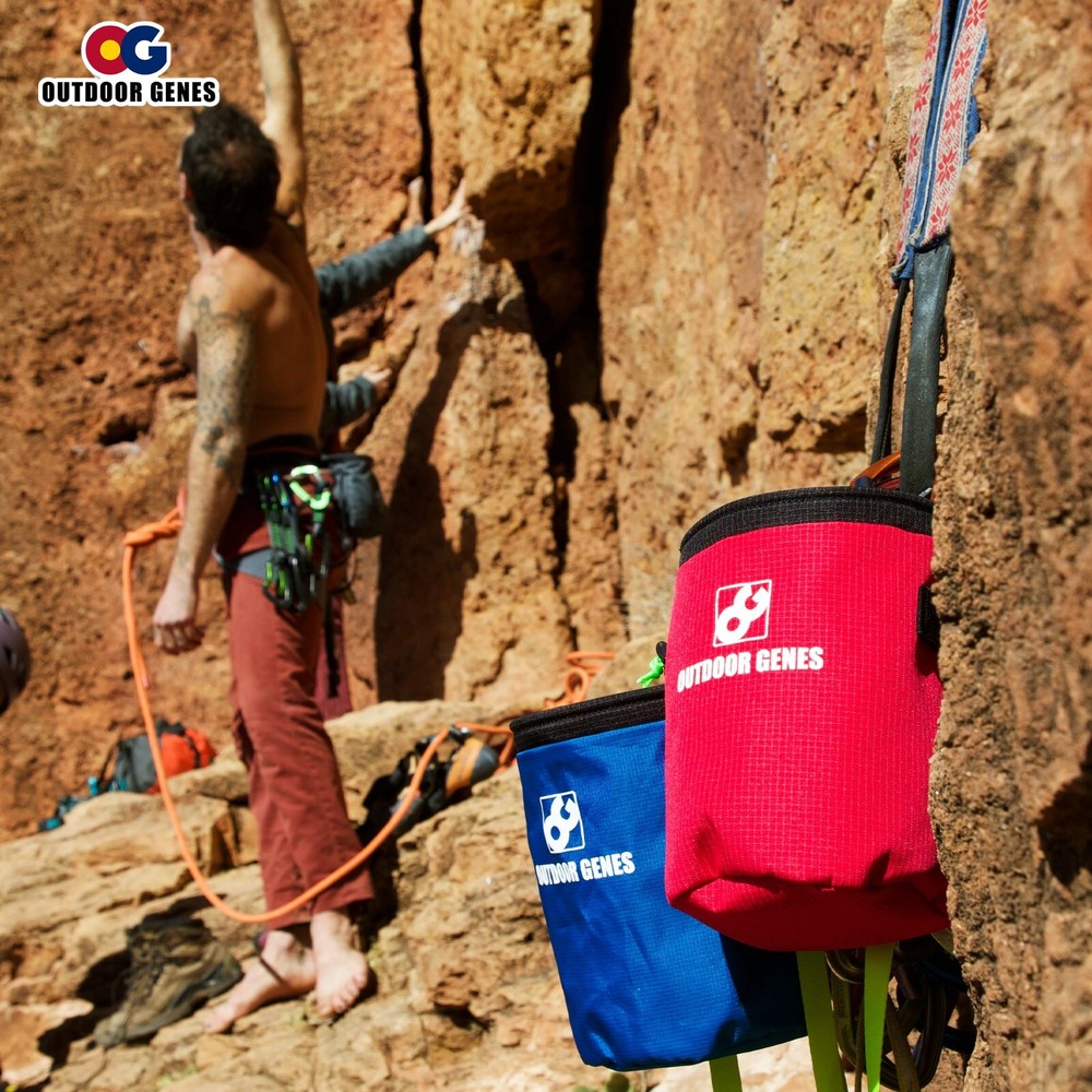 Chalk Bag for Climbing Durable, Lightweight, with Adjustable Belt Available