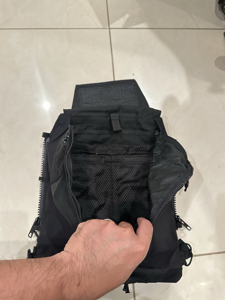 Crye Precision AVS JPC SPC Zip On Backpack Black S/M