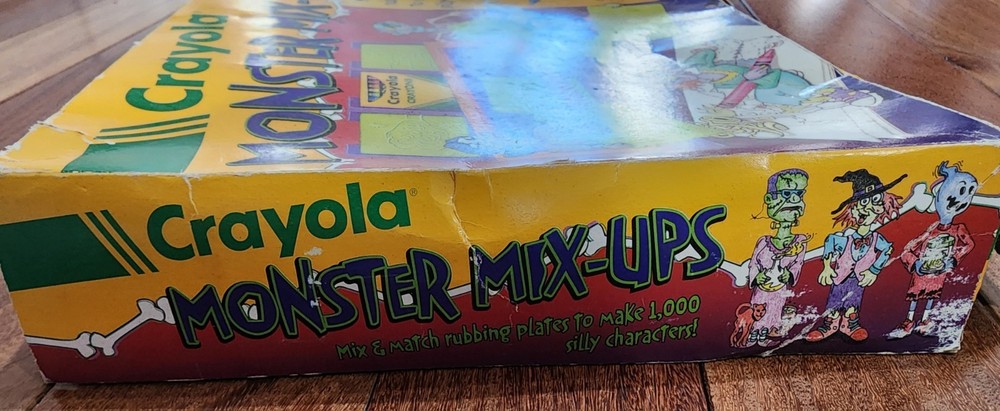 1982 Crayola Monster Mix-ups Set