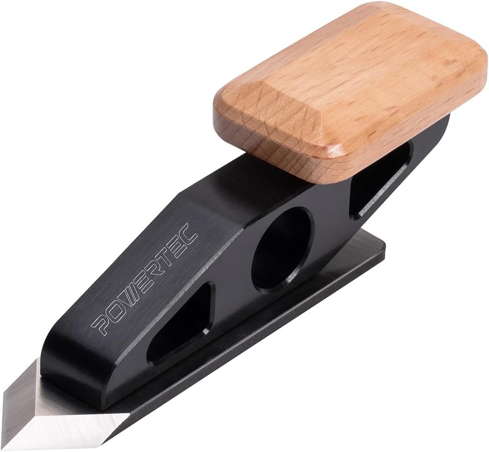 Chisel Plane with Spear Point Blade – Compact Edge Trimming Tool for Woodwork...