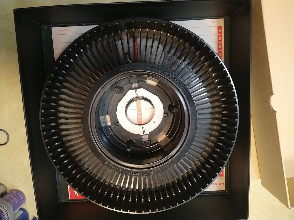 3 x Kodak Carousel 80 Slide Tray