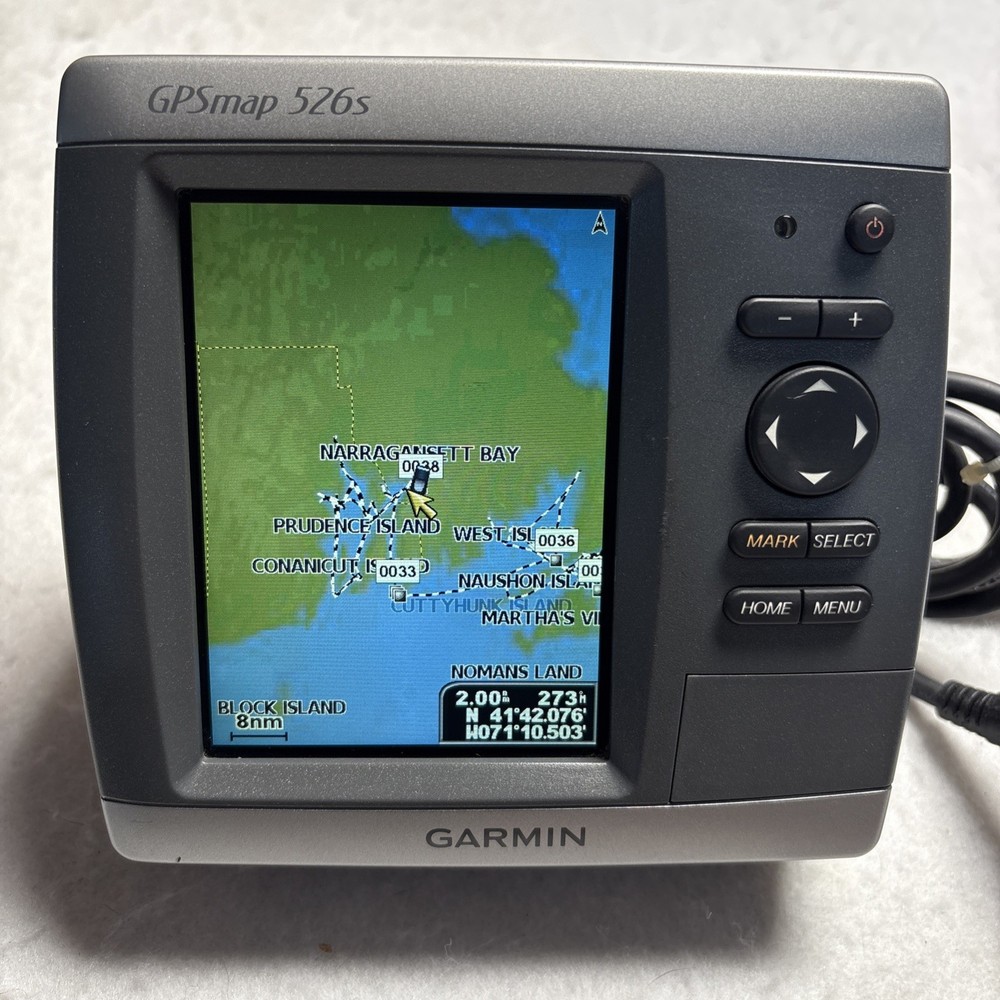 Garmin GPSMAP 540s Display w/flush Mount and Power Cable