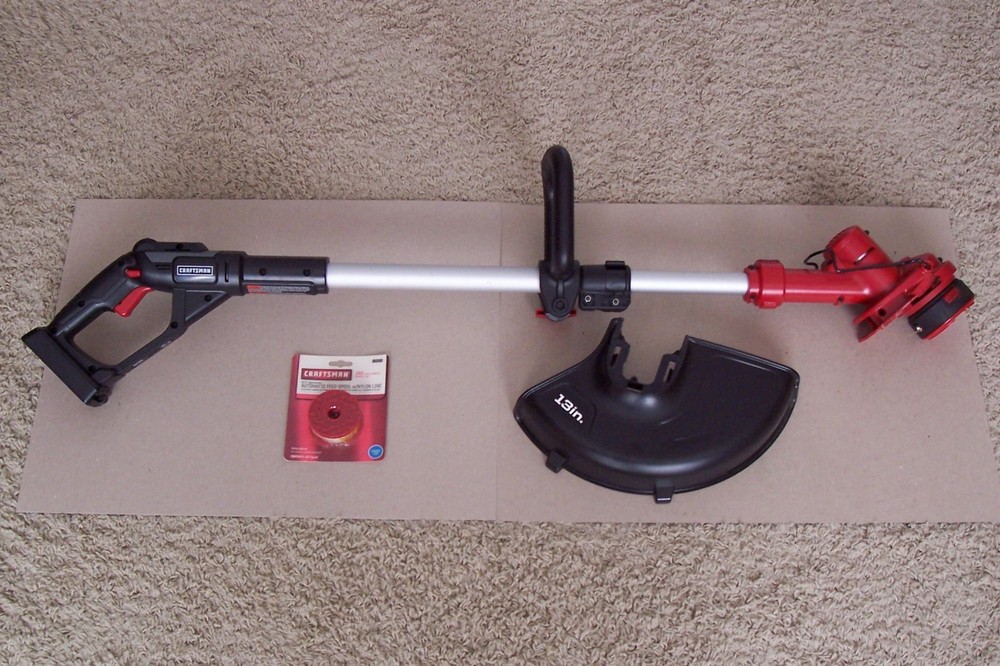 CRAFTSMAN 40v 40 Volt Max Cordless Line String Trimmer Edger w/Replacement Spool