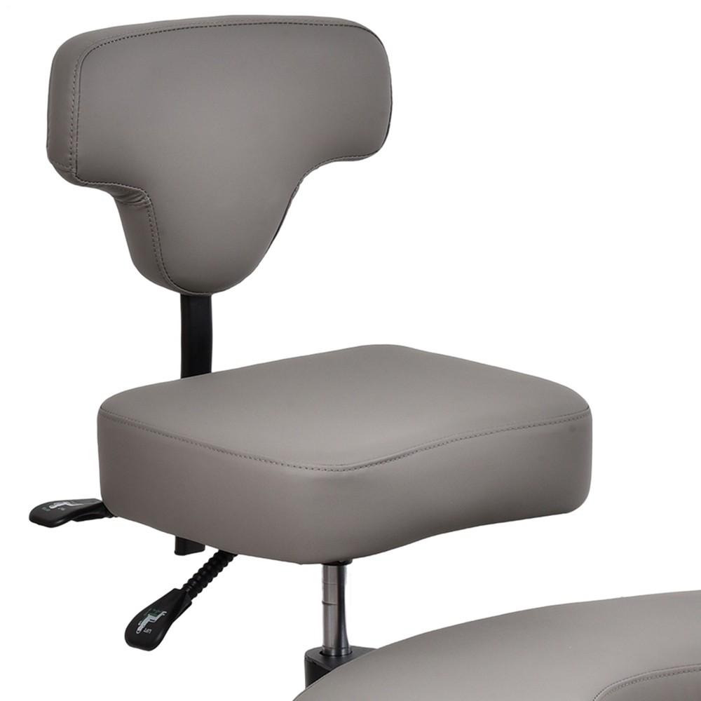 Height Adjustable Seat with Wheels for ADHD, Kneeling Chair with Back Support